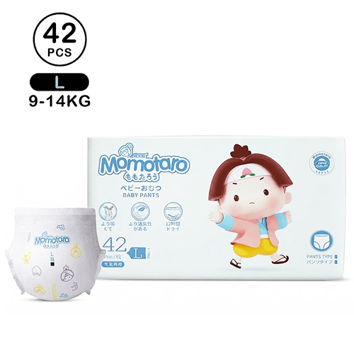 Momotaro Baby Pants Size - L (9-14kg) 42pcs •