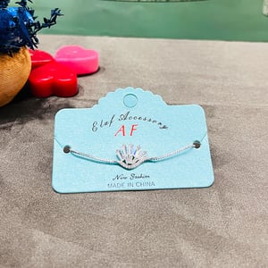 Simple Micro Paved Zircon Thin Bracelet - Silver (T1)