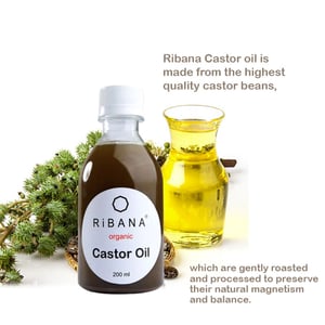 Ribana Organic Castor Oil 200ml •