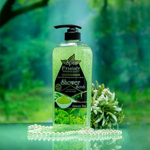 Fruiser Green Tea Shower Scrub 730ml