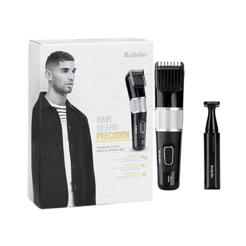 Babyliss Men Hair Beard Precision Clipper Set - 7468U