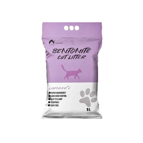 Greenenqi Bentonite Cat Litter 5L - Lavender