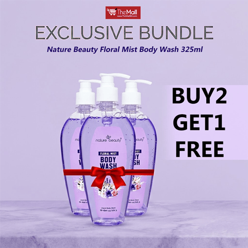 Nature Beauty Floral Mist Body Wash 325ml (Buy 2 Get 1 Free)