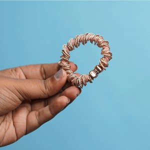 Scrunchie Hair Band - Golden