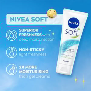 Nivea Refreshingly Soft Moisturizing Cream 75ml