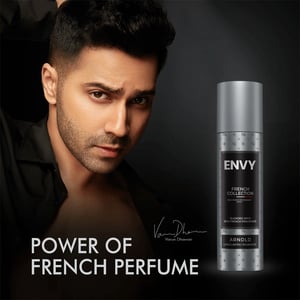 Envy French Collection Deodorant Spray For Men 120ml - Arnold •
