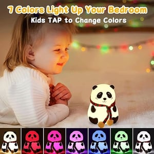 Color Changing Silicone Panda Night Light