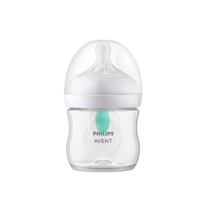 Philips Avent Natural Response Airfree Vent 0m+ Baby Bottle 125ml - 2pc (0369)