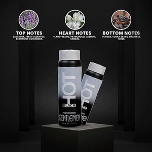 Bernard Dimitri Hot Black Deodorant For Men 200ml - Gentlemen •