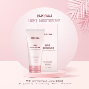Rajkonna Light Moisturizer With Rice Water And Licorice Extract 50ml