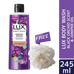 Lux Body Wash Black Orchid Scent & Juniper Oil 245ml - UBL