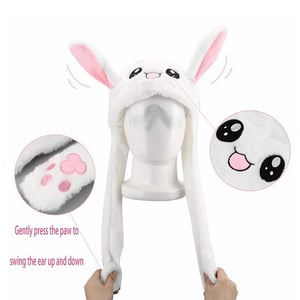 Ear Pop Up Lighting Cap - White Cinnamorol