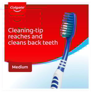 Colgate Medium Extra Clean Toothbrush - Blue