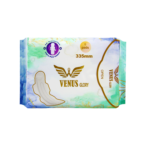 Venus Glory Sanitary Napkin 335mm 6 Pads