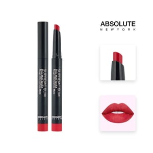 Absolute New York Supreme Slim Demi-Matte Lipstick 1.3g - MLSS57 La Reina