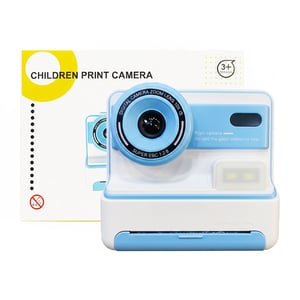 Instant Photo Print Camera - Sky Blue