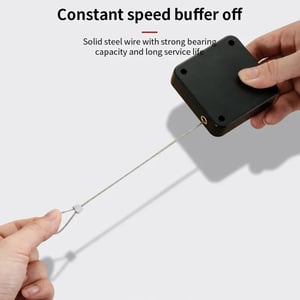 Automatic Door Closer - Black