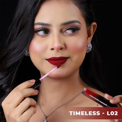 Nirvana Liquid Matte Lipstick 5ml - Timeless L02