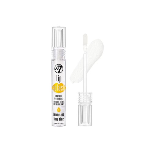W7 Lip Splash Tinted Lip Gloss 2ml - Lemon And Lime Time
