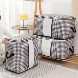 Premium Quality Printed Quilt Cloth Storage Bag