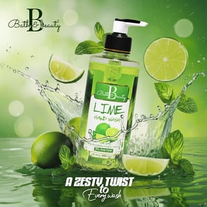 Bath & Beauty Liquid Hand Wash 350ml - Lime