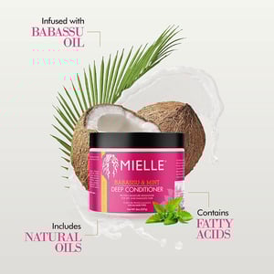 Mielle Babassu & Mint Deep Conditioner 227g•