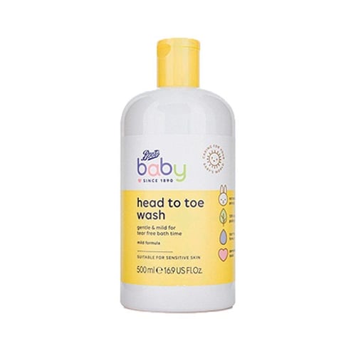 Boots Baby Head To Toe Wash 500ml •