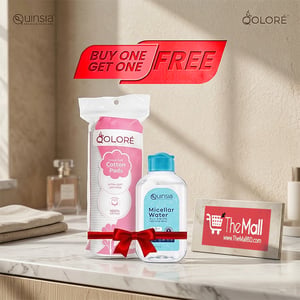 Quinsia All Swipe Micellar Water 100ml (Get Qolore Cloud Soft Cotton Pads 80pcs Free)