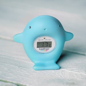 Brother Max Whale Baby Bath & Room Digital Thermometer