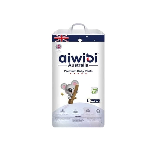 Aiwibi Australia Premium Baby Pants L (9-14KG) 44pcs•