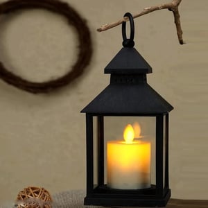 Led Candle Light - Black