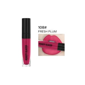 Beauty Glazed Matte Lipstick 8g - 108 FRESH PLUM