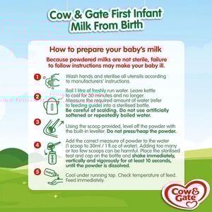 Cow & Gate Formula Milk Stage 1 800gm•