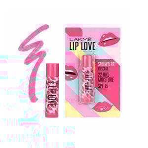 Lakme Lip Love Lip Care 4.5g - Strawberry SPF15