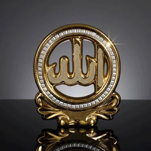 Ceramic Arabic Calligraphy - Allah