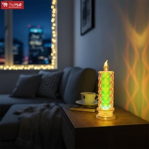 LED Crystal Luminous Candle - Large