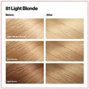 Revlon Colorsilk Beautiful 3D Hair Color - 81 Light Blonde
