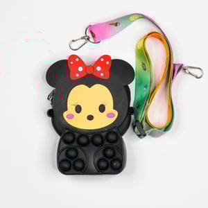 Baby Silicon Popit Bag - Black