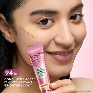 Pond's BB+ Cream With SPF 30 PA++ 18g - Ivory•