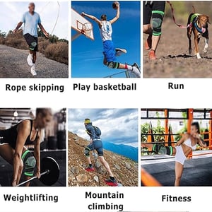 Knee Pressurized Fitness Braces - L