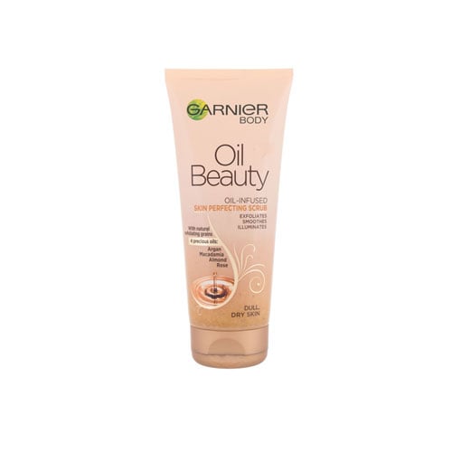 Garnier Body Oil Beauty Skin Perfecting Oil-Infused Scrub 200ml•