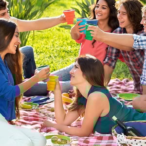 Folding Travel Mug - Purple