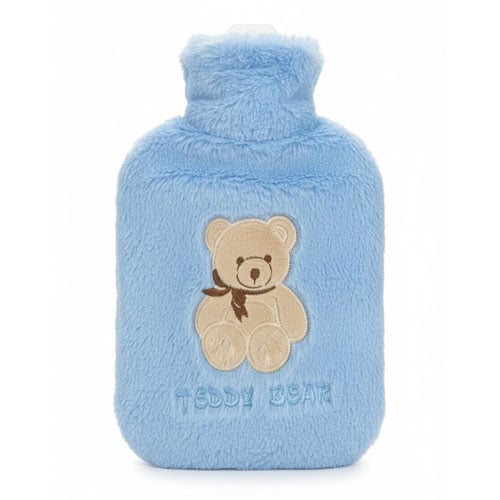 Ultra Comfortable Hot Water Bag - Baby Blue Teddy Bear