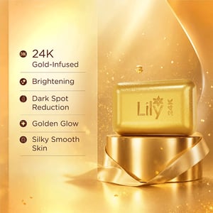 Lily Premium Gold Soap 175g