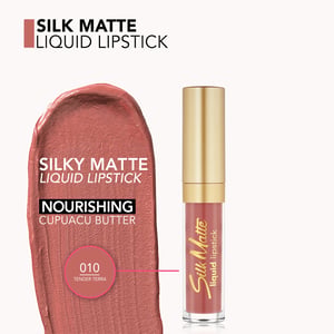 Flormar Silk Matte Liquid Lipstick 4.5ml - 010 Tender Terra