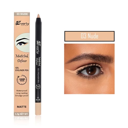 Everly Matte Ink Definer Gel Eyeliner Pen - Nude