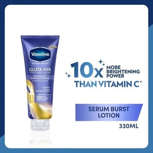Vaseline Gluta - Hya Serum Burst Lotion Overnight Radiance 300ml •