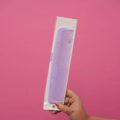 High Quality Regular Hair Comb - Purple