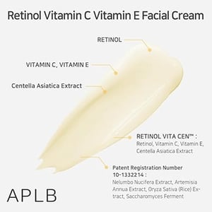 APLB Retinol Vitamin C Vitamin E Facial Cream 55ml •