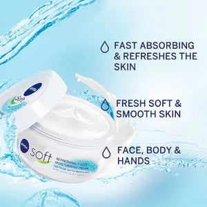 Nivea Soft Refreshingly Moisturizing Cream 50ml •